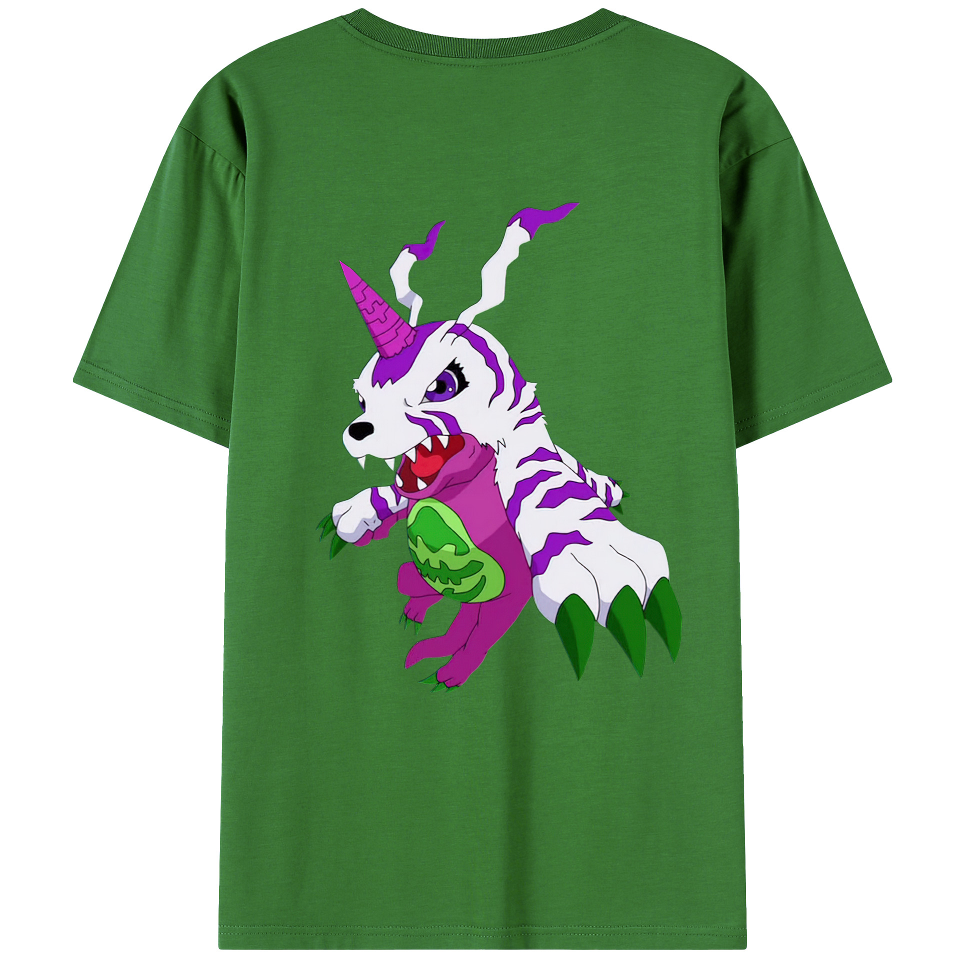 （画像用） Digimon デジタルモンスター/デジモン レディース半袖Tシャツ(バックプリント)